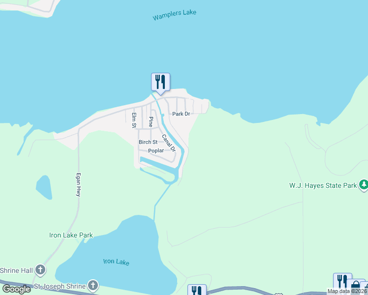 map of restaurants, bars, coffee shops, grocery stores, and more near 413 Canal Drive in Brooklyn