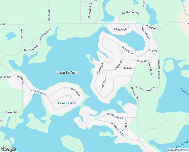 map of restaurants, bars, coffee shops, grocery stores, and more near 11680 Bradley Drive in Jerome