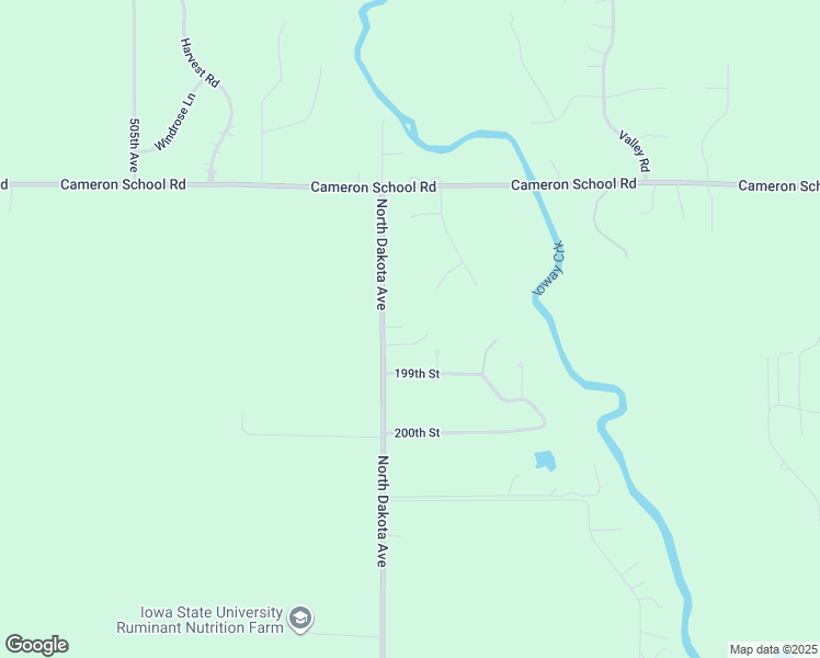map of restaurants, bars, coffee shops, grocery stores, and more near 4962 North Dakota Avenue in Ames