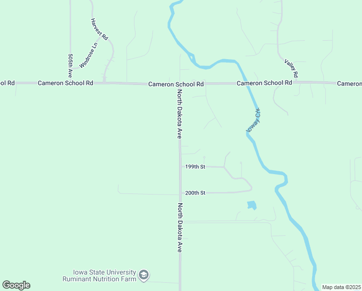 map of restaurants, bars, coffee shops, grocery stores, and more near 4962 North Dakota Avenue in Ames