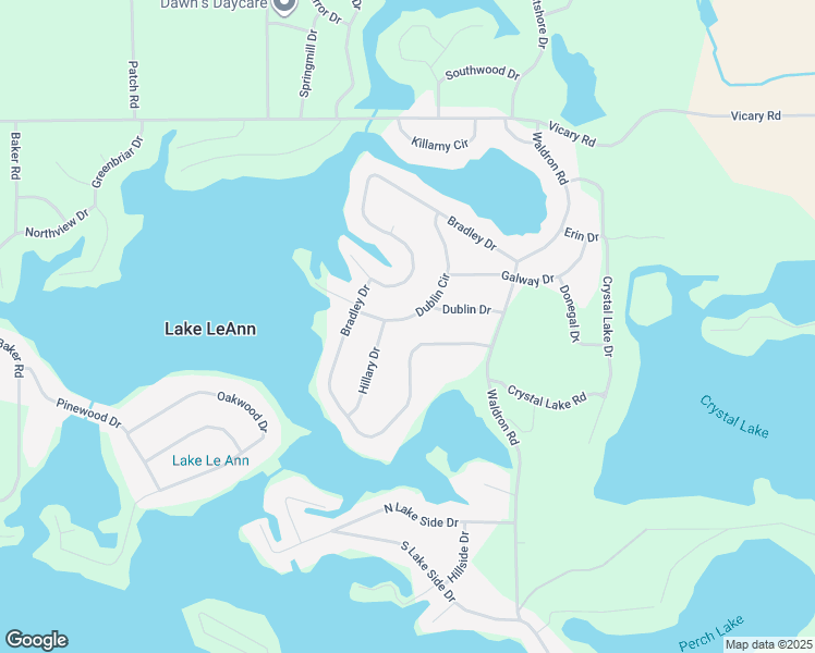 map of restaurants, bars, coffee shops, grocery stores, and more near 11633 Dublin Circle in Jerome
