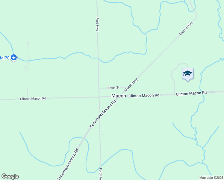 map of restaurants, bars, coffee shops, grocery stores, and more near 8085 Short Street in Clinton