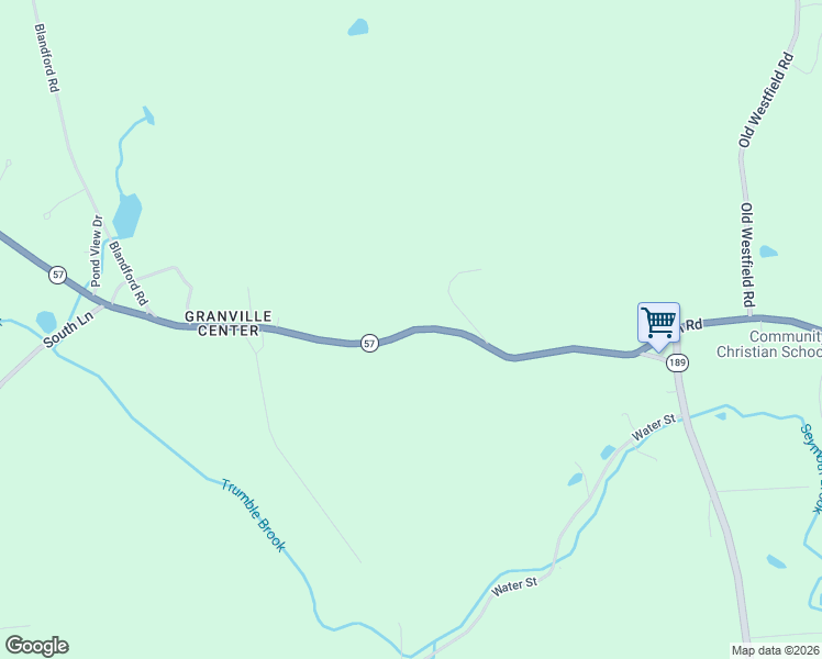 map of restaurants, bars, coffee shops, grocery stores, and more near 604 Main Road in Granville