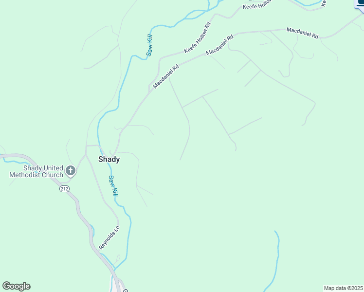 map of restaurants, bars, coffee shops, grocery stores, and more near 74 Mount Guardian Road in Bearsville