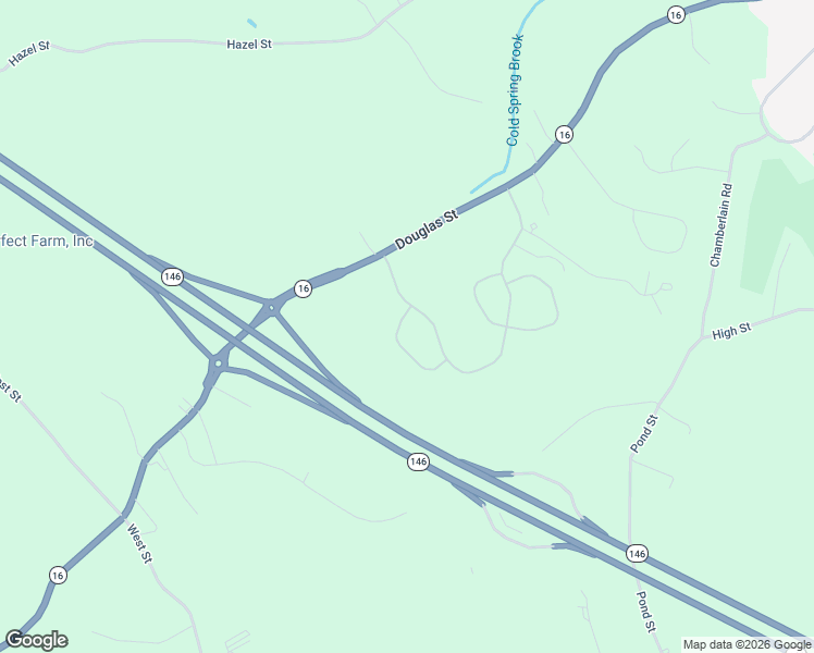 map of restaurants, bars, coffee shops, grocery stores, and more near 12 Summerfield Drive in Uxbridge