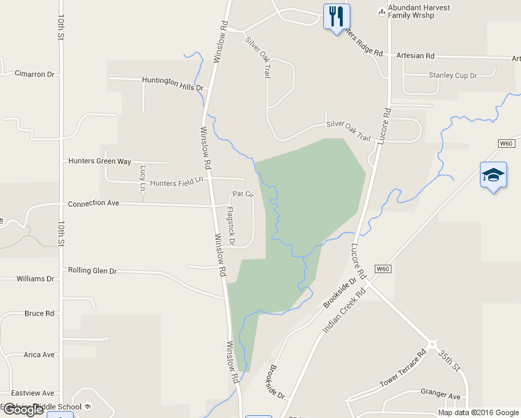 map of restaurants, bars, coffee shops, grocery stores, and more near 4355 Par Cir in Marion