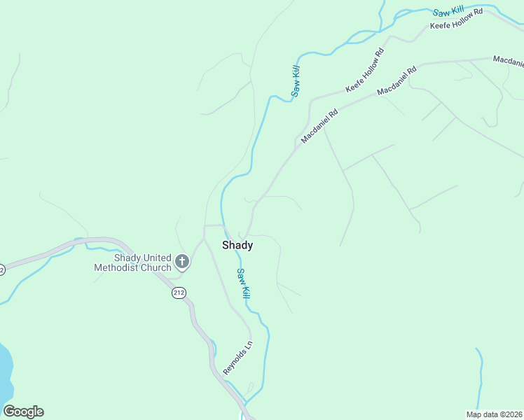 map of restaurants, bars, coffee shops, grocery stores, and more near 64 Macdaniel Road in Ulster County