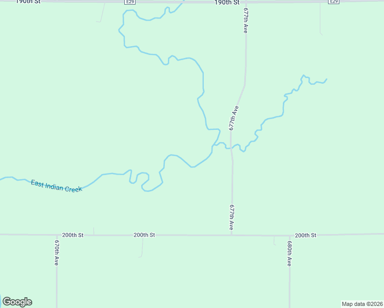 map of restaurants, bars, coffee shops, grocery stores, and more near 19733 677th Avenue in Nevada