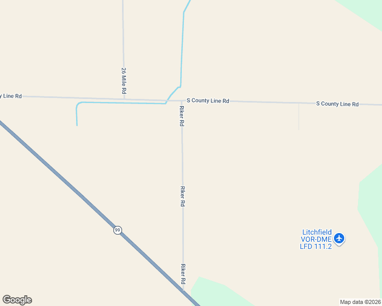 map of restaurants, bars, coffee shops, grocery stores, and more near 11695 Riker Road in Litchfield