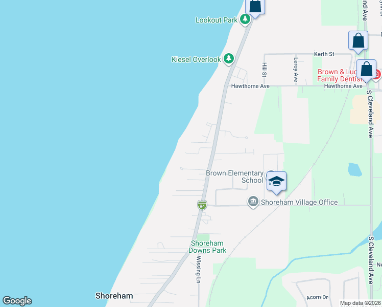 map of restaurants, bars, coffee shops, grocery stores, and more near 3706 Lakeshore Drive in St. Joseph