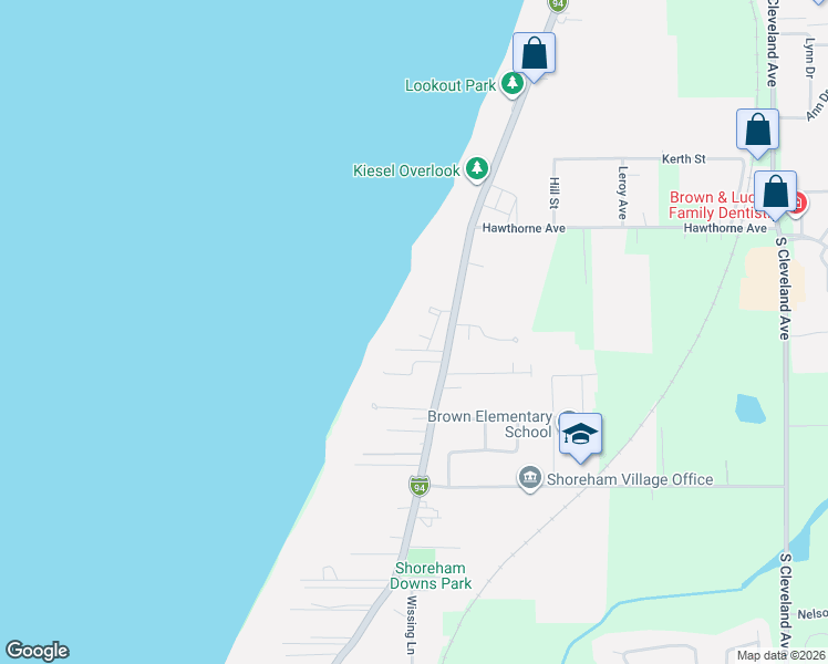 map of restaurants, bars, coffee shops, grocery stores, and more near 3706 Lakeshore Drive in St. Joseph