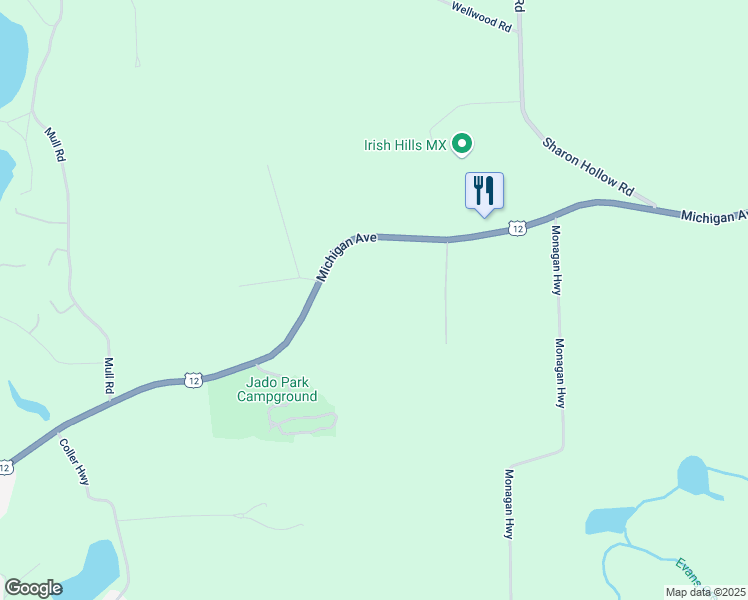 map of restaurants, bars, coffee shops, grocery stores, and more near 5353 Michigan Avenue in Tipton