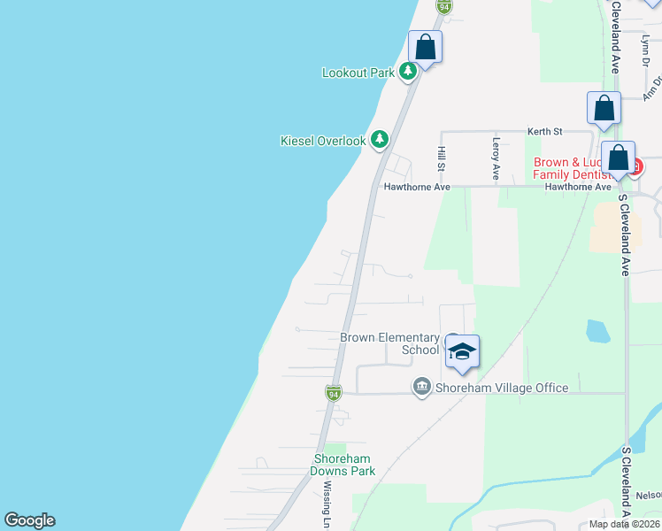 map of restaurants, bars, coffee shops, grocery stores, and more near 3706 Lakeshore Drive in St. Joseph