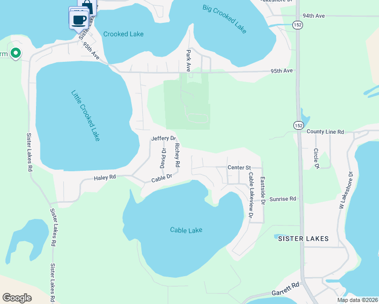 map of restaurants, bars, coffee shops, grocery stores, and more near 50080 1st Street in Dowagiac