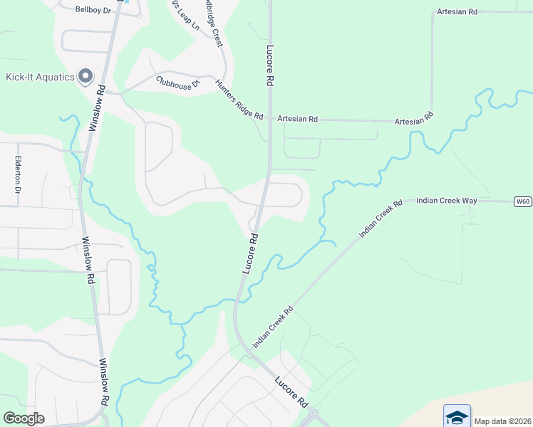 map of restaurants, bars, coffee shops, grocery stores, and more near 3103 Silver Oak Trail in Marion