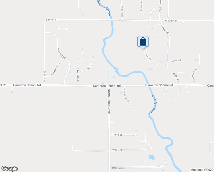 map of restaurants, bars, coffee shops, grocery stores, and more near 4519 Cameron School Road in Ames
