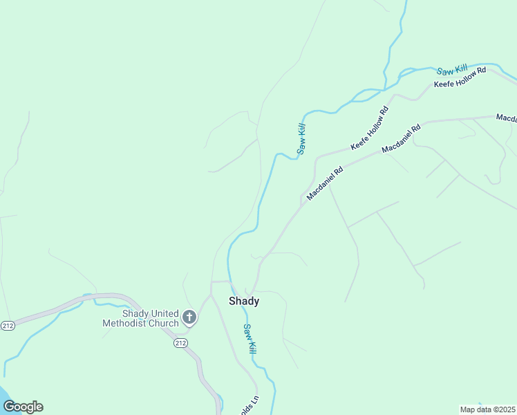 map of restaurants, bars, coffee shops, grocery stores, and more near 52 Hutchin Hill Road in Bearsville