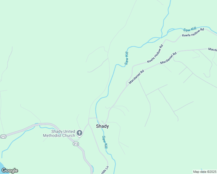 map of restaurants, bars, coffee shops, grocery stores, and more near 52 Hutchin Hill Road in Bearsville