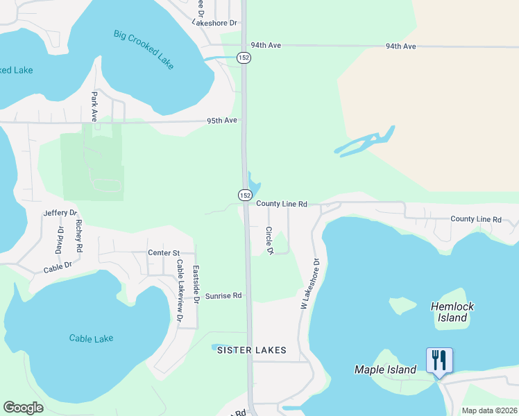 map of restaurants, bars, coffee shops, grocery stores, and more near 31999 Karl Street in Dowagiac