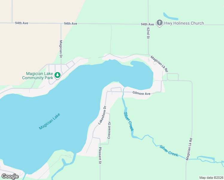 map of restaurants, bars, coffee shops, grocery stores, and more near 50001 East Lake Shore Drive in Dowagiac
