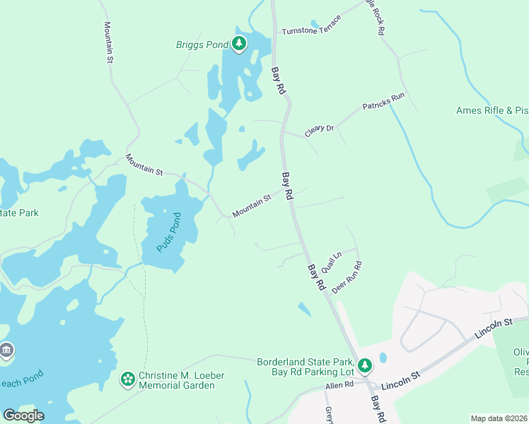 map of restaurants, bars, coffee shops, grocery stores, and more near 14 Mountain Road in Easton