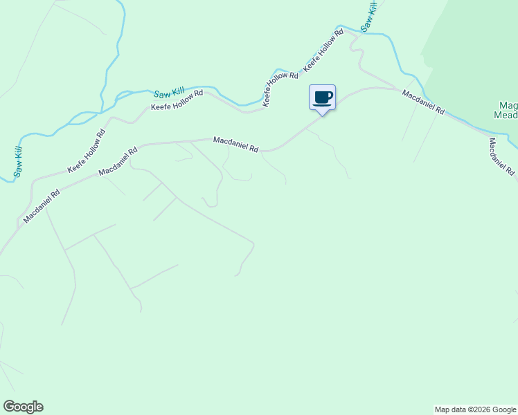 map of restaurants, bars, coffee shops, grocery stores, and more near 256 Macdaniel Road in Bearsville