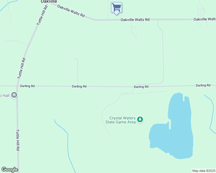 map of restaurants, bars, coffee shops, grocery stores, and more near 10510 Darling Road in Milan