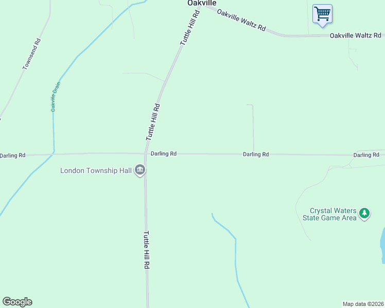 map of restaurants, bars, coffee shops, grocery stores, and more near 11001 Darling Road in Milan