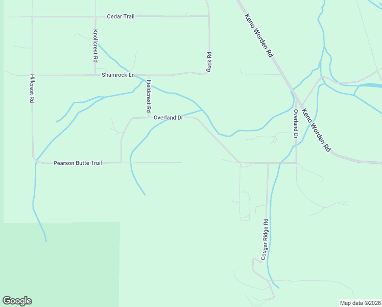 map of restaurants, bars, coffee shops, grocery stores, and more near 12559 Pearson Butte Trail in Klamath Falls