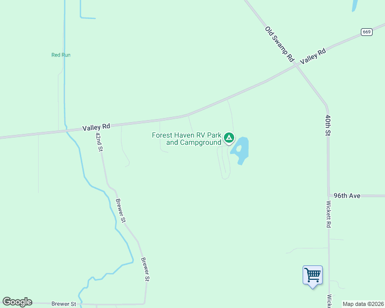 map of restaurants, bars, coffee shops, grocery stores, and more near 41169 County Road 669 in Decatur