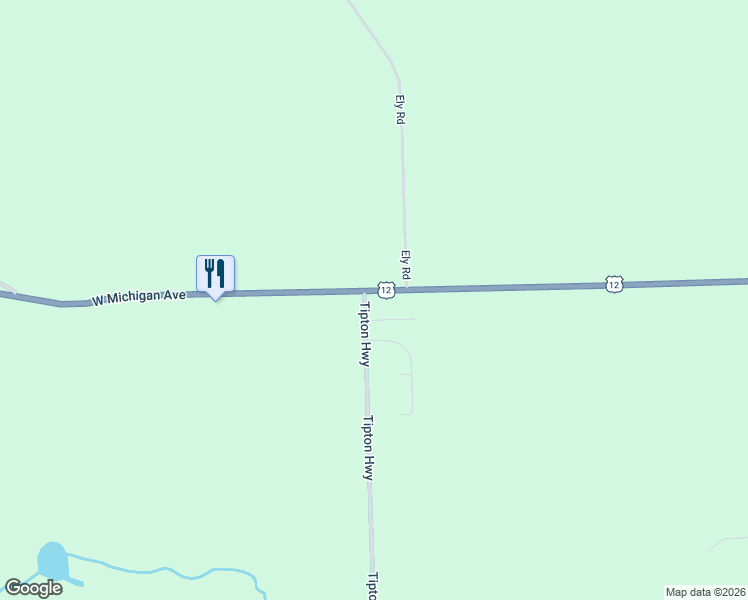 map of restaurants, bars, coffee shops, grocery stores, and more near 3993 U.S. 12 in Clinton