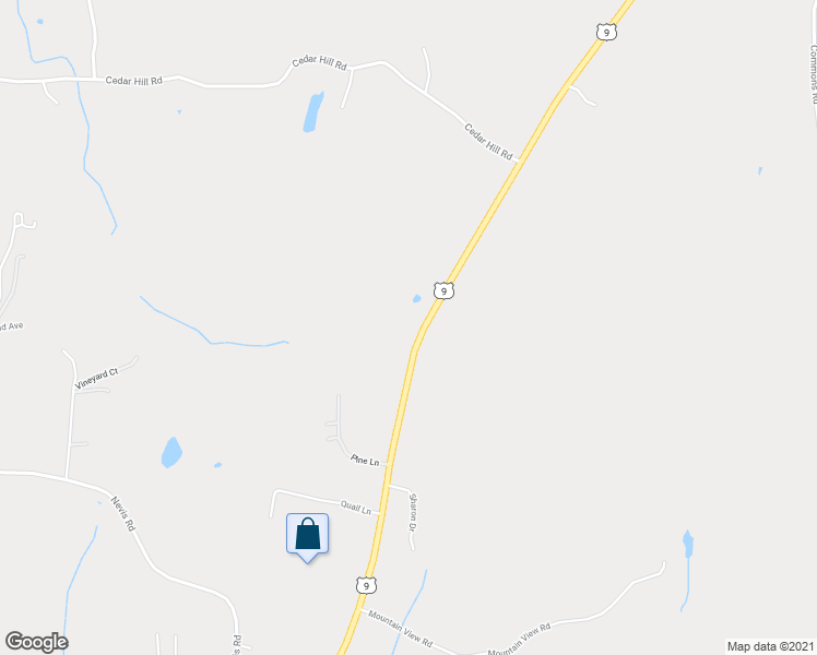 map of restaurants, bars, coffee shops, grocery stores, and more near 1547 Route 9 in Tivoli