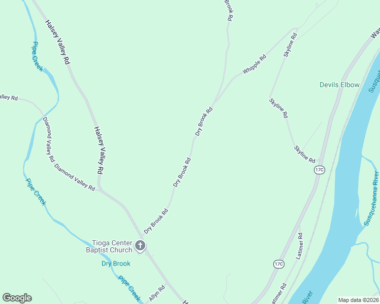 map of restaurants, bars, coffee shops, grocery stores, and more near 60-98 Dry Brook Rd in Barton