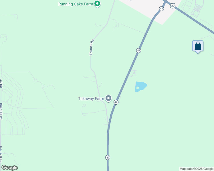 map of restaurants, bars, coffee shops, grocery stores, and more near 14N403 Thurnau Road in Hampshire