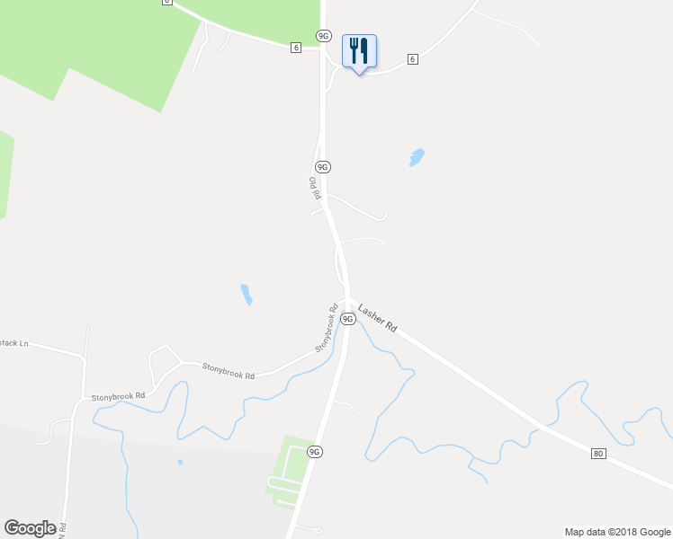 map of restaurants, bars, coffee shops, grocery stores, and more near 98 Old State Rt 9G in Tivoli