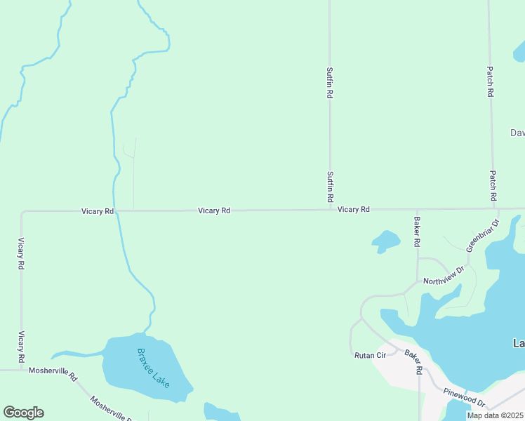 map of restaurants, bars, coffee shops, grocery stores, and more near 10481 Vicary Road in Horton