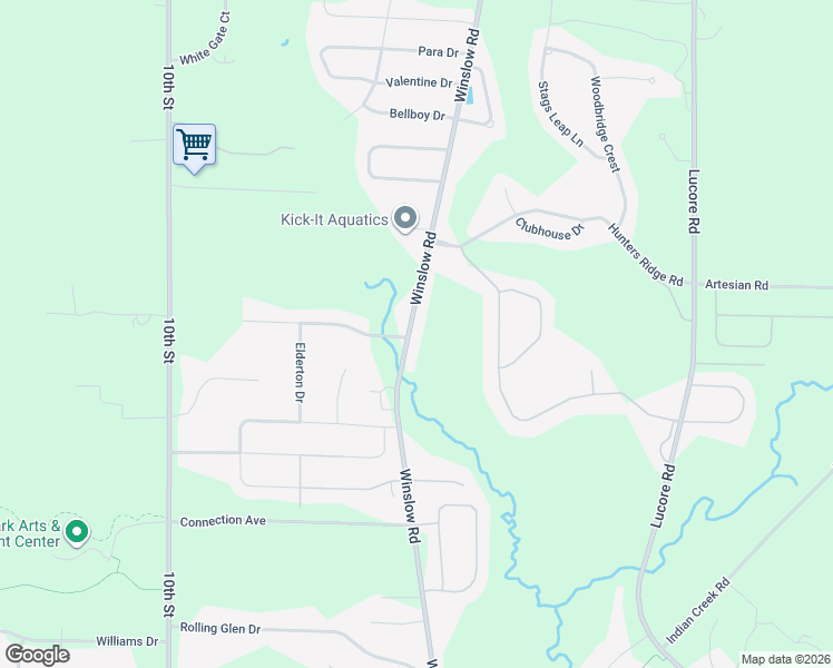 map of restaurants, bars, coffee shops, grocery stores, and more near 5285-5325 Winslow Rd in Marion