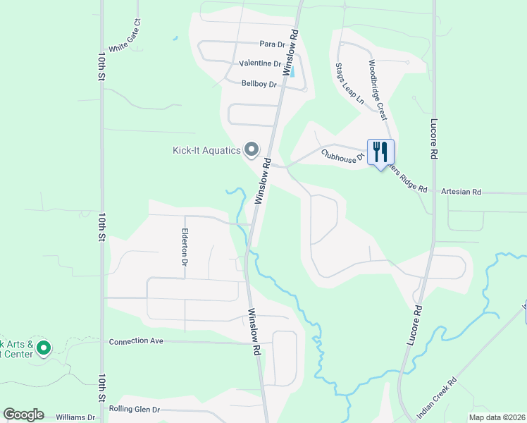 map of restaurants, bars, coffee shops, grocery stores, and more near 5325 Winslow Rd in Marion
