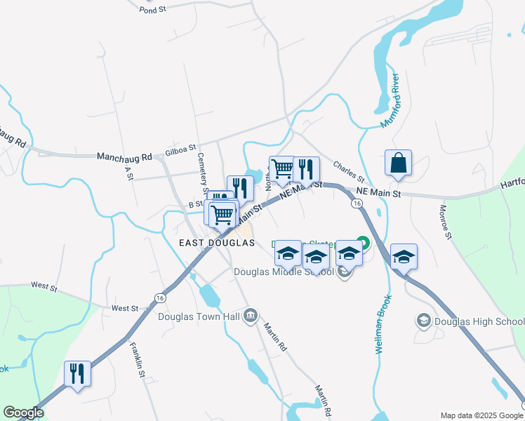 353 Main Street, Douglas MA Walk Score