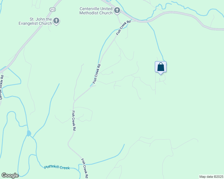 map of restaurants, bars, coffee shops, grocery stores, and more near 6 Laurel Court in Saugerties