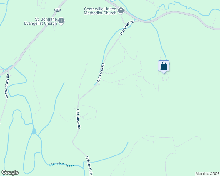 map of restaurants, bars, coffee shops, grocery stores, and more near 6 Laurel Court in Saugerties
