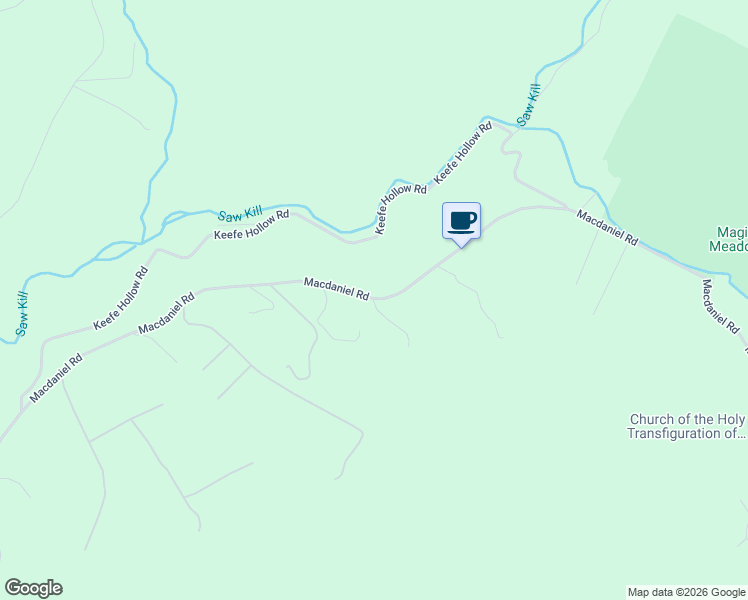 map of restaurants, bars, coffee shops, grocery stores, and more near 313 Macdaniel Road in Bearsville