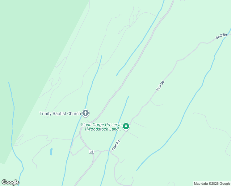 map of restaurants, bars, coffee shops, grocery stores, and more near W Saugerties Woodstock Rd in Ulster