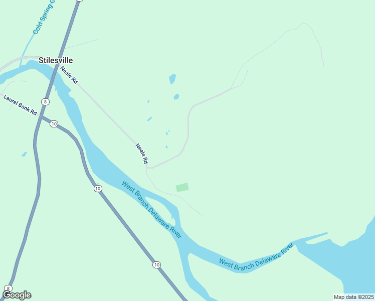map of restaurants, bars, coffee shops, grocery stores, and more near 172 Neale Road in Deposit