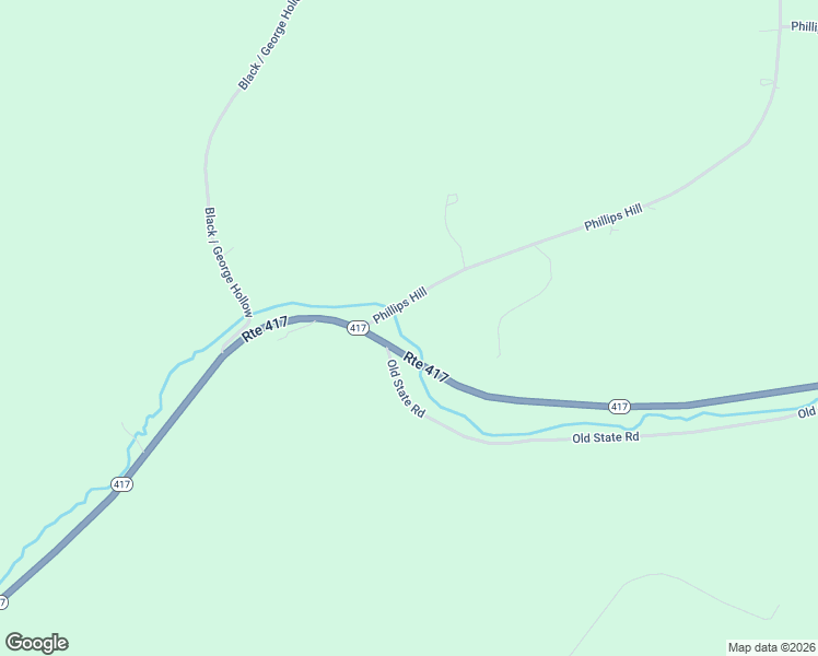 map of restaurants, bars, coffee shops, grocery stores, and more near 6793 New York 417 in Bolivar