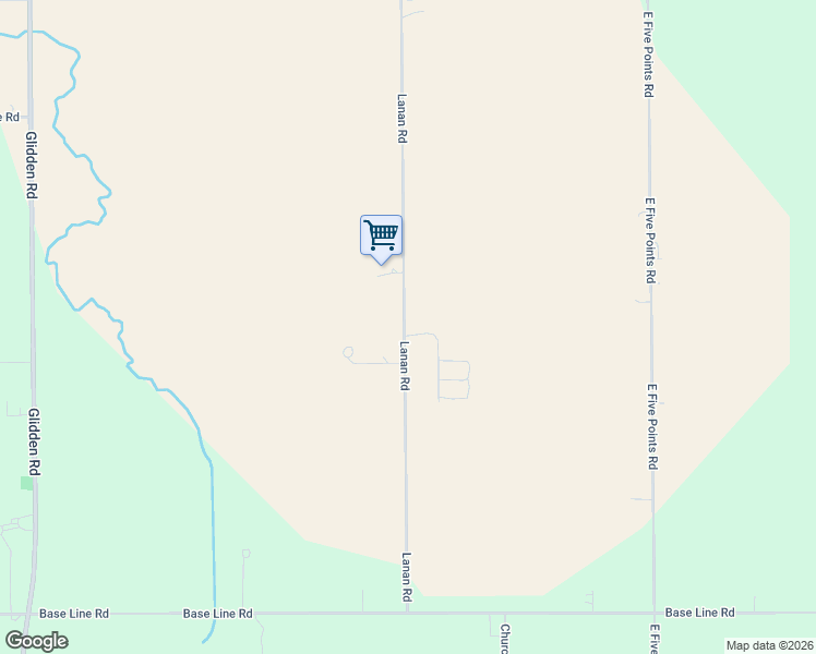 map of restaurants, bars, coffee shops, grocery stores, and more near 30556 Lanan Road in Kingston