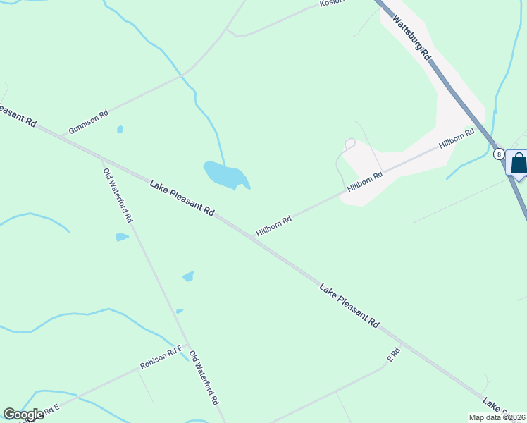 map of restaurants, bars, coffee shops, grocery stores, and more near 2160 Hillborn Rd in Erie