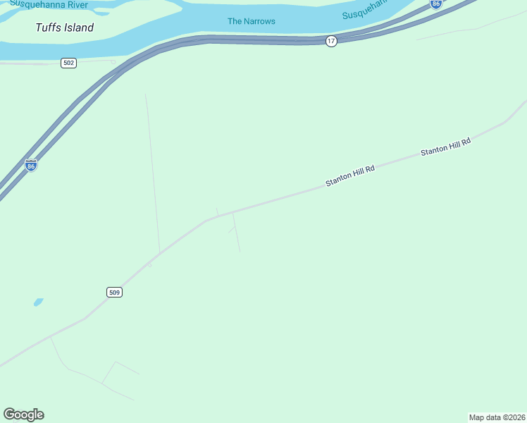 map of restaurants, bars, coffee shops, grocery stores, and more near 2041 County Road 509 in Nichols