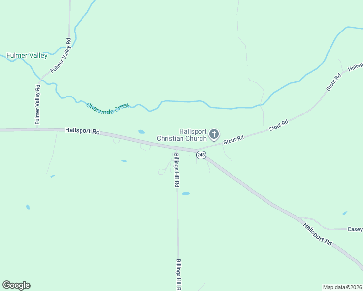 map of restaurants, bars, coffee shops, grocery stores, and more near 2242 Hallsport Road in Wellsville