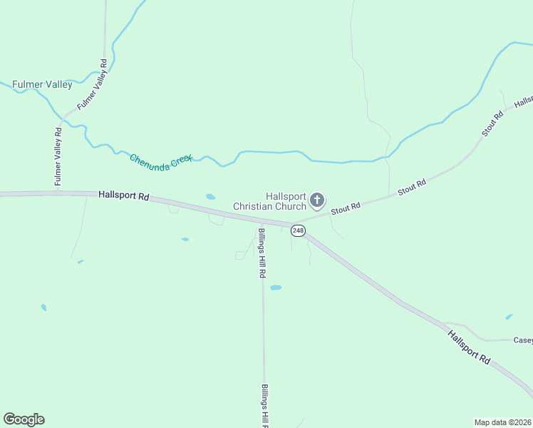 map of restaurants, bars, coffee shops, grocery stores, and more near 2242 Hallsport Road in Wellsville